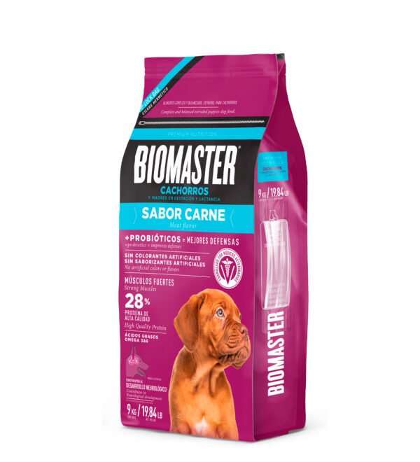 Biomaster Cachorro Carne 9 KG