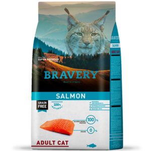 Bravery Salmón Adulto Gato 2 KG