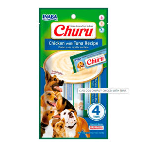 Caja Churu Dog Chicken Tuna 6 Sobres 4 Tubos (USA612)