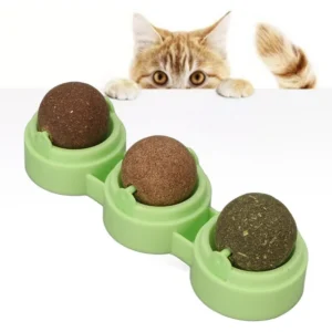 Juguete Gato Bolitas Giratorias Catnip Matatabi (CTB-21)