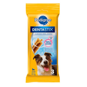Caja Pedigree Dentastix Razas Medianas 18 Unidades 77.1 GR