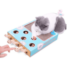 Rascador Interactivo Gato con Palanca de Juegos