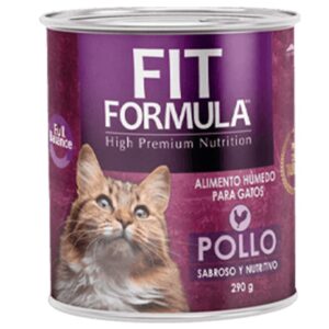 Lata Fit Formula Gato Pollo 290GR Unidad