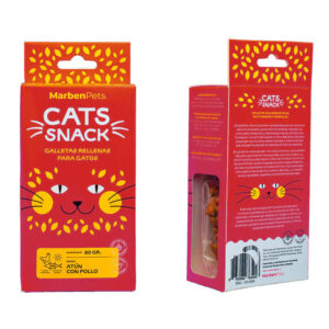 Cat Snack Galletas Rellenas (Atún/Pollo)80gr