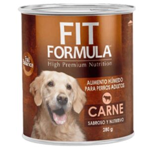 Lata Fit Formula Adulto Carne 280 GR Unidad
