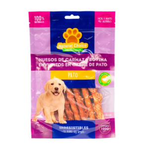 Natural Choice Hueso Envuelto Pato Duck Sticks 100gr
