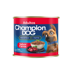 Lata Champion Dog Paté Carne 24x315gr