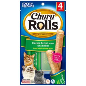 Churu Rolls Cat Chicken Tuna / Recipe 40 GR