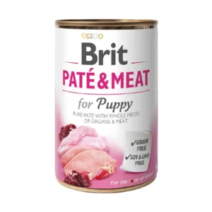 Lata Brit Care Dog Pate & Meat Puppy 400 GR