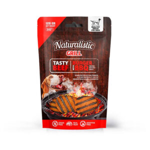 Naturalistic Snack Tasty Beef Burger BBQ 220 GR