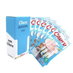 Caja Churu Cat Tuna Scallop Recipe 6 Sachets 4 Tubos