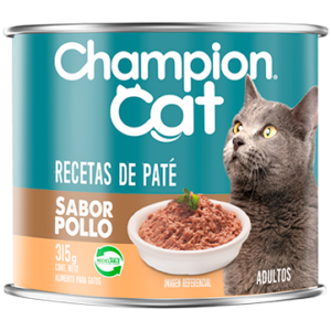 Lata Champion Cat Pollo 24x315gr