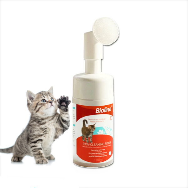 Bioline Paw Cleaning Cat - Limpiador de patitas - Imagen 2