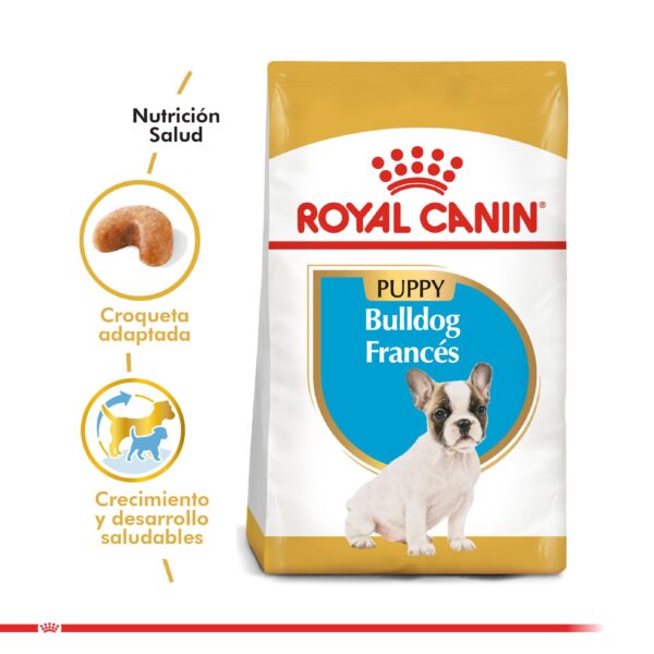 Royal Canin Bulldog Junior Puppy Frances 3 KG - Imagen 2