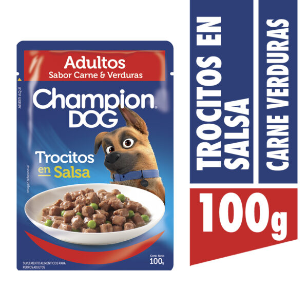 Sachet Champion Dog Carne 24x100gr