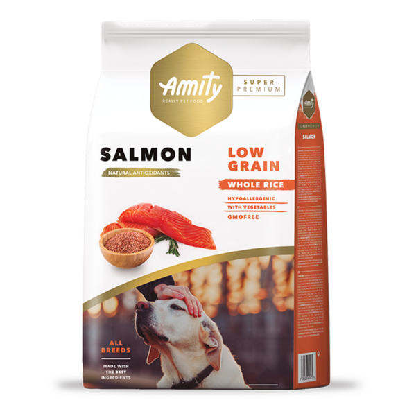 Amity Super Premium Low Grain Salmon Adulto 4 KG