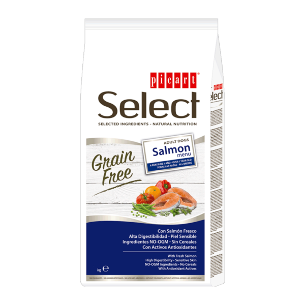 Picart Select Dog Grain Free Salmon Menú 2 KG