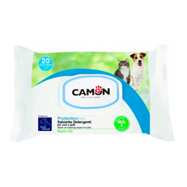 Toallitas Húmedas Aceite Neem Perro y Gato