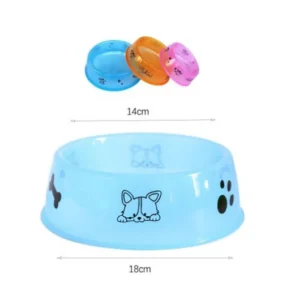 Plato Semi Transparente 18x6 cm Colores Surtidos (DS472812)