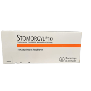 Stomorgyl 10 Comprimidos