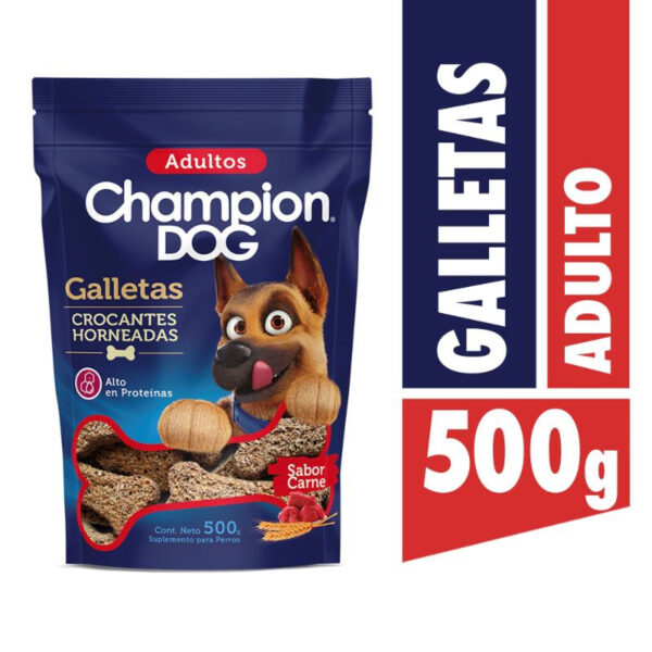 Galletas Champion Dog Clásica Adulto 500 Gr