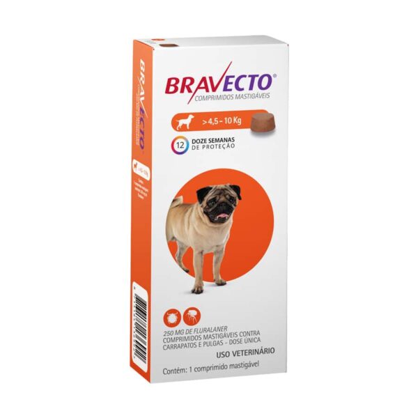 Bravecto Perro 4.5 - 10 kilos 1 Comprimido