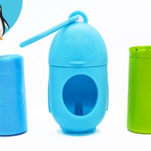 Dispensador Bolsas Pinguino 2 Rollos Colores (32946)