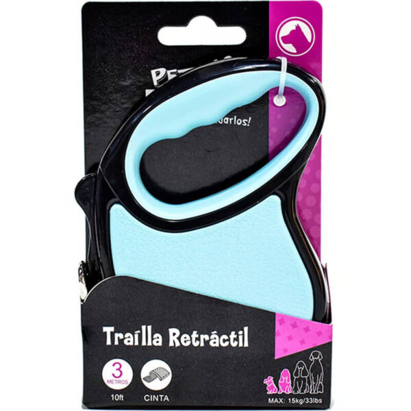 Correa Trailla Explorer Retráctil 3 mts Colores Surtidos (560927) - Imagen 3