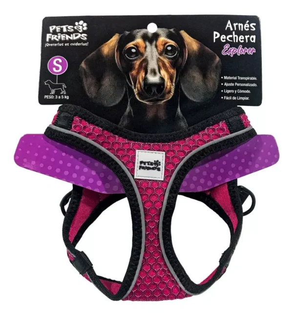 Arnés Pechera Explorer  S(3 A 5KG) I09098 Colores Surtidos - Imagen 2