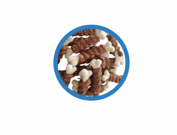 Snack Perro Tasty Farm Hueso Calcio envuelto en Cordero 100 GR (TF1043) - Imagen 2