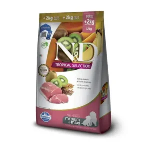 N&D Tropical  Medium Puppy Suino 12 KG