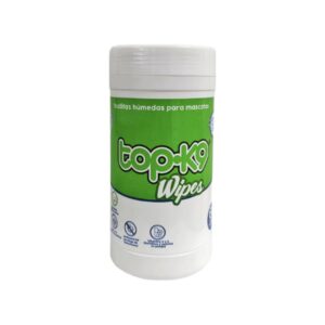 Tubo Toallitas Húmedas 15x18,5 cm Top K9 60 Unidades
