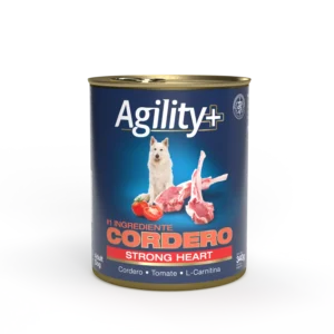 Lata Agility Perro Cordero Strong Heart 340 GR