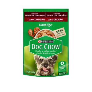Sachet Dog Chow Cordero 20x100 GR (962)