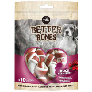 Snack para Perro Zeus Better Bones Huesitos Pato 219 GR Unidad (92766)