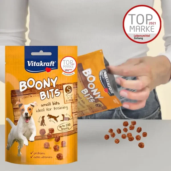 Snack para Perro Vitakraft Boony Bits Small Pavo 55 GR Unidad (34049) - Imagen 3