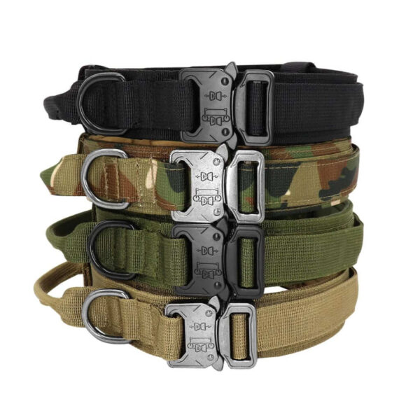 Collar Táctico Reforzado y Asa (BBT01-XL) XL - Imagen 2