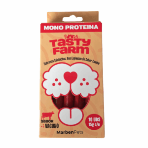 Caja Snack Salchichas Monoproteica Vacuno (TFS03) 15GR