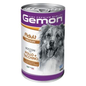 Lata para Perro Gemon Adulto Medium  1250 GR (1,2 KG)