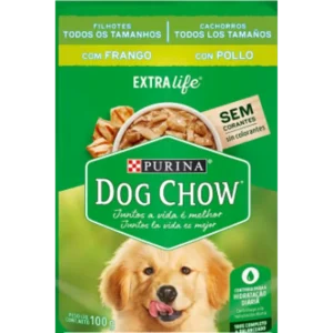 Sachet Dog Chow Cachorro Pollo 20 Unidades 100 GR