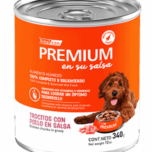 Lata Vitalcan Premium Perro Cachorro 340 GR