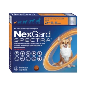 Nexgard Spectra 2 A 3.5 KG 3 Comprimidos