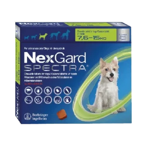 Nexgard Spectra 7.6 A 15KG 3 Comprimidos
